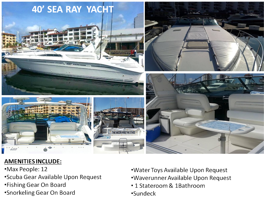 40 Ft Sea Ray Yacht